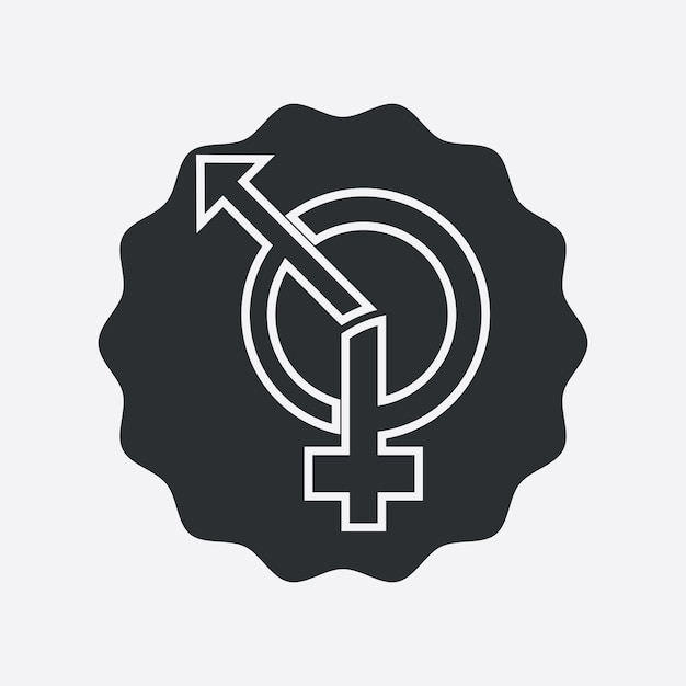 Gender illustration logo