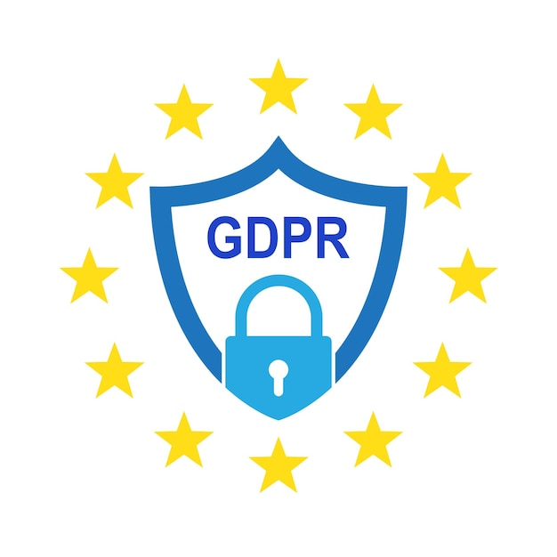 General Data Protection Regulation GDPR Vector illustration