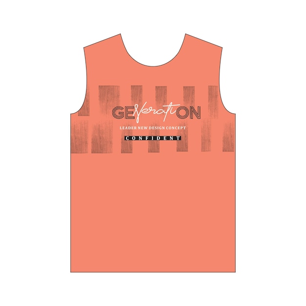 GENERATION LEADER NEW DESIGN CONCEPT CONFIDENTGraphic Vector Design Urban Style Street Wear Fashi