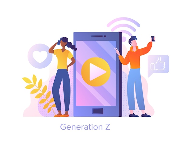 Generation z concept