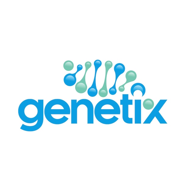 Genetix Letter Logo Design Template