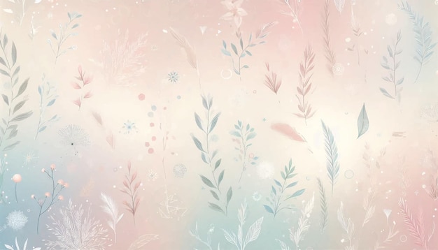 Vector a gentle seamless background in pastel tones with light effects soft textures and delicate