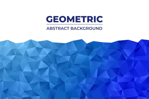 Geometric abstract background with triangle polygon