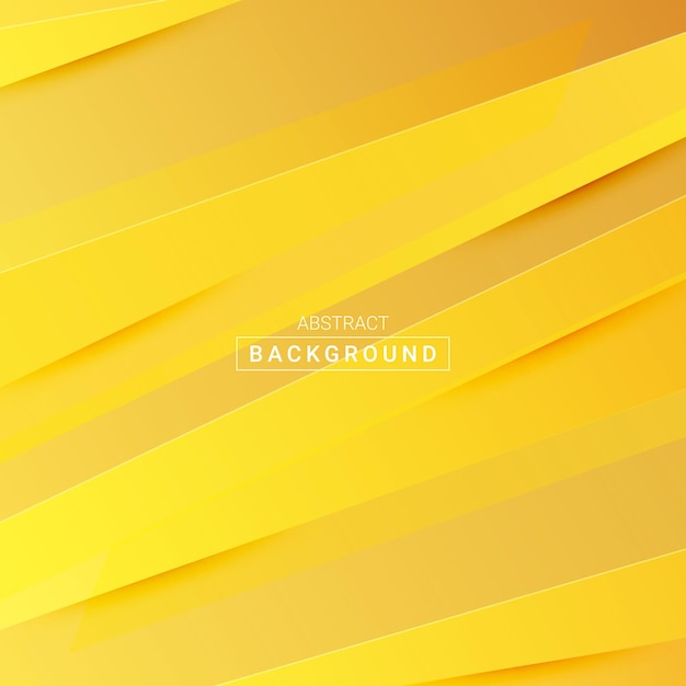 Geometric abstract background with yellow gradient