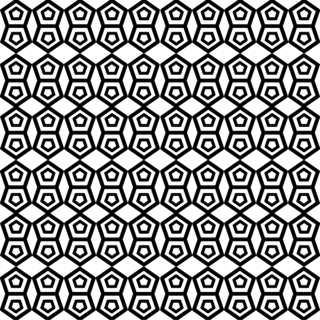 Geometric Abstract Shape Seamless Pattern