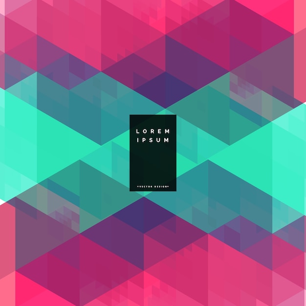 geometric colorful abstract background design