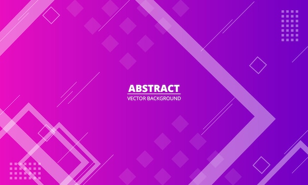 Geometric colorful abstract background. Liquid pink and violet color gradient background design. Vector illustration