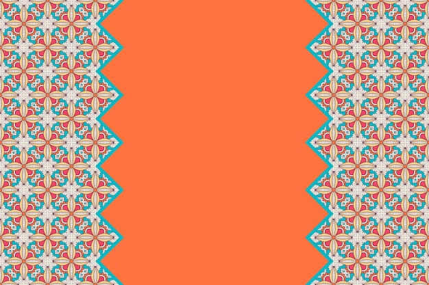 Vector geometric colorful seamless lineal pattern