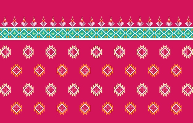 Geometric ethnic oriental pattern traditional Design for clothing, fabric ,book and blueprint