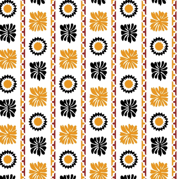 Geometric ethnic oriental traditional art pattern Design for background