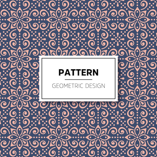 Geometric ethnic pattern