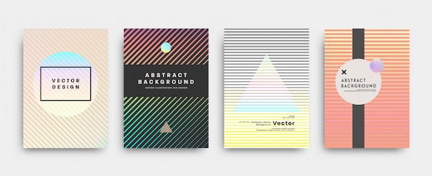 geometric flyer collection