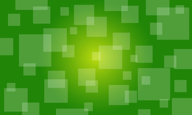 Geometric green abstract background vector illustration