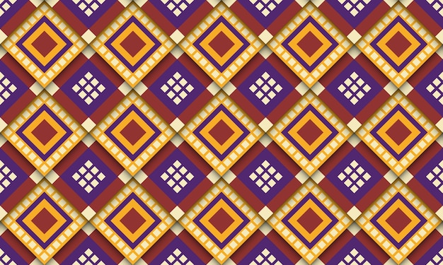 Geometric groovy pattern simple design