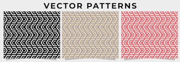 Geometric luxury pattern collection which Shape pattern designs