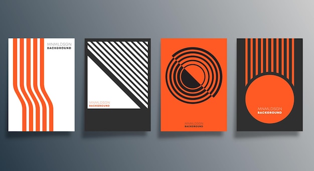 Geometric minimal design for flyer, poster, cover.