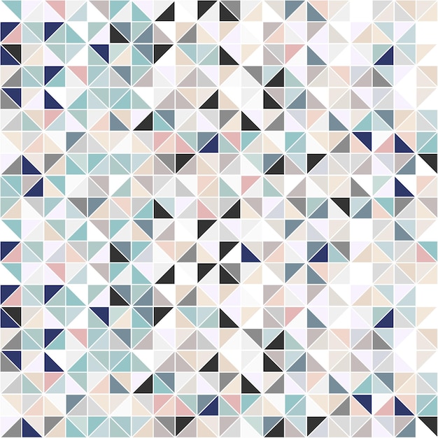 Geometric mosaic background  seamless