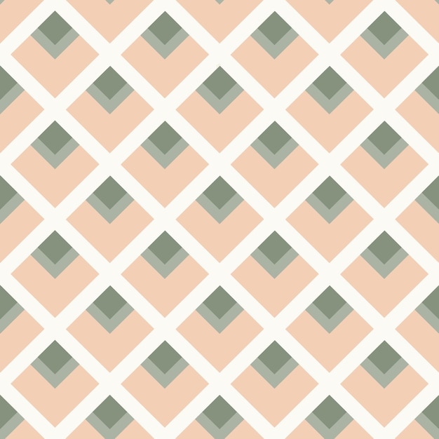 Geometric pastel color seamless pattern Decorative illustration good for printing Vector seamless