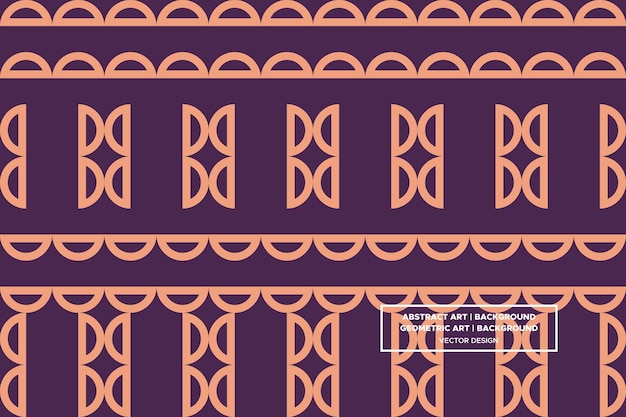 Vector geometric pattern geometric background abstract background website design elements circles brown