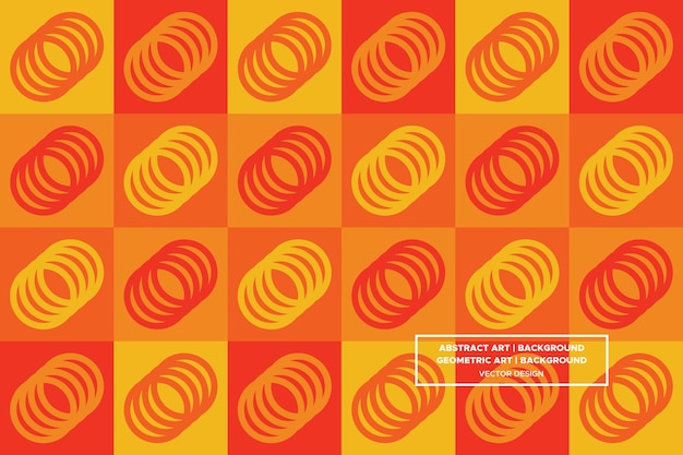 Geometric Pattern Geometric Background Abstract Background Website Design Elements Circles Orange