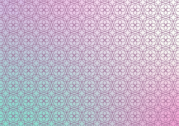 Geometric pattern pink square line decoration background