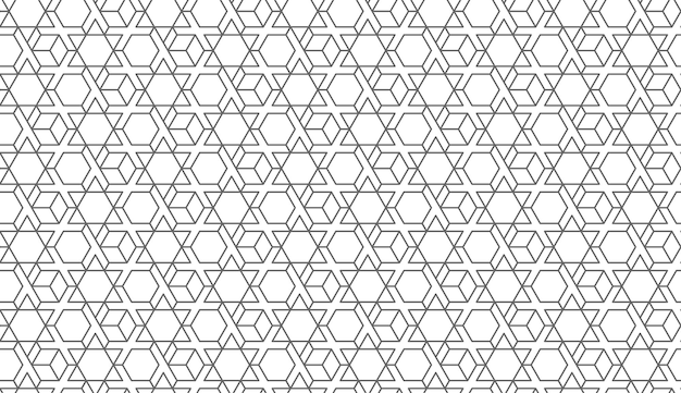 Geometric pattern seamless Trendy design vector background for web backdrop or paper print Tile texture