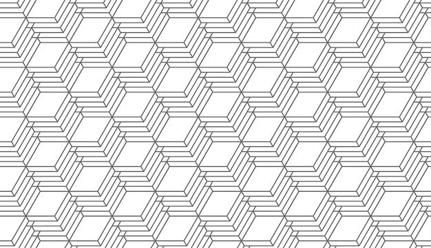 Geometric pattern seamless Trendy design vector background for web backdrop or paper print