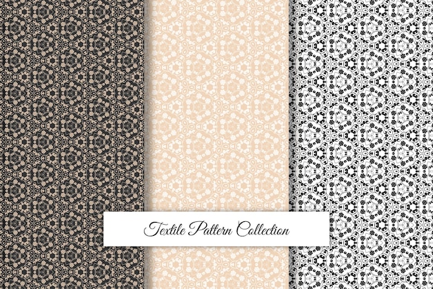 geometric pattern set Vector