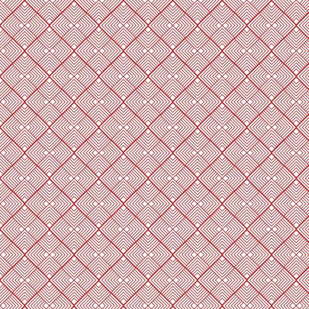 Geometric red pattern