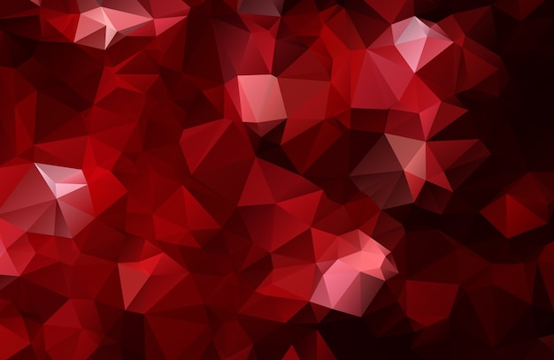 geometric rumpled triangular low poly style 