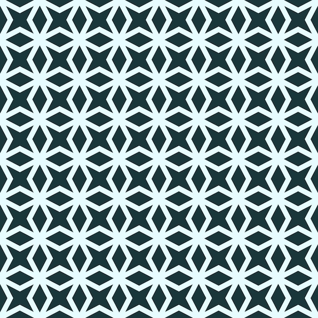 Geometric Seamless Fabric Pattern