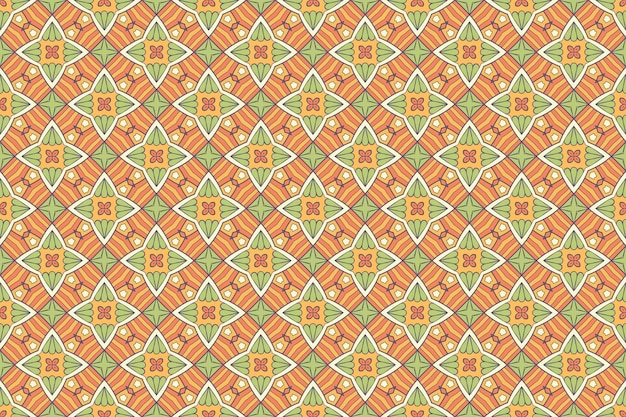 Geometric seamless pattern, circle element