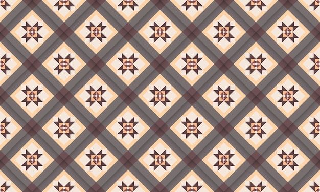 Geometric seamless pattern simple design