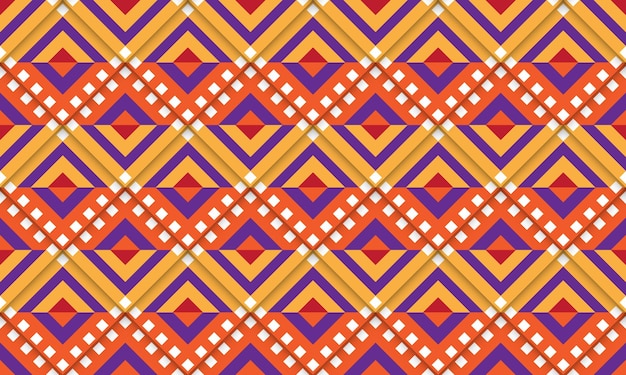 Geometric seamless pattern simple design