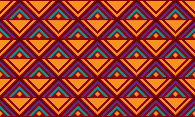 Geometric seamless pattern simple design