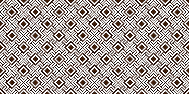 Geometric seamless pattern with rhombus and lines