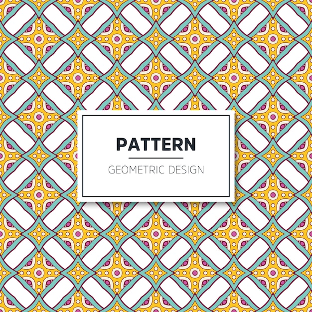 geometric seamless pattern