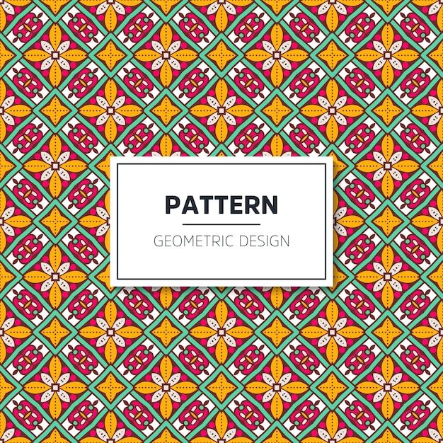 geometric seamless pattern