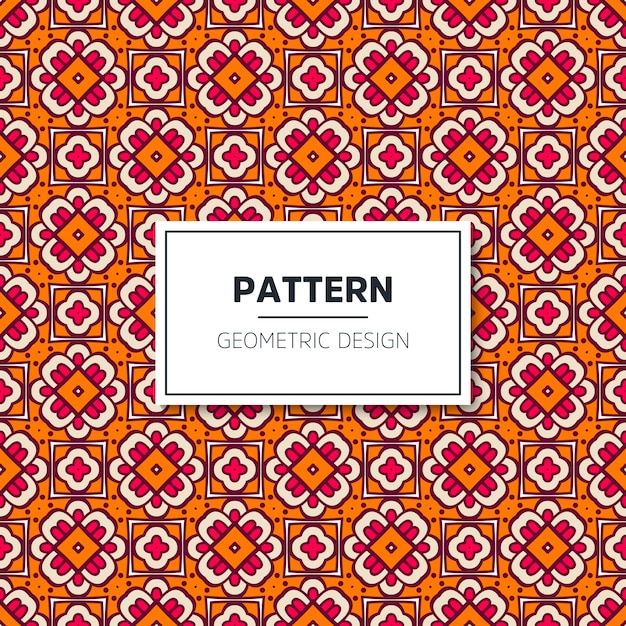 geometric seamless pattern