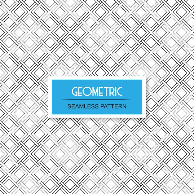 Geometric seamless pattern