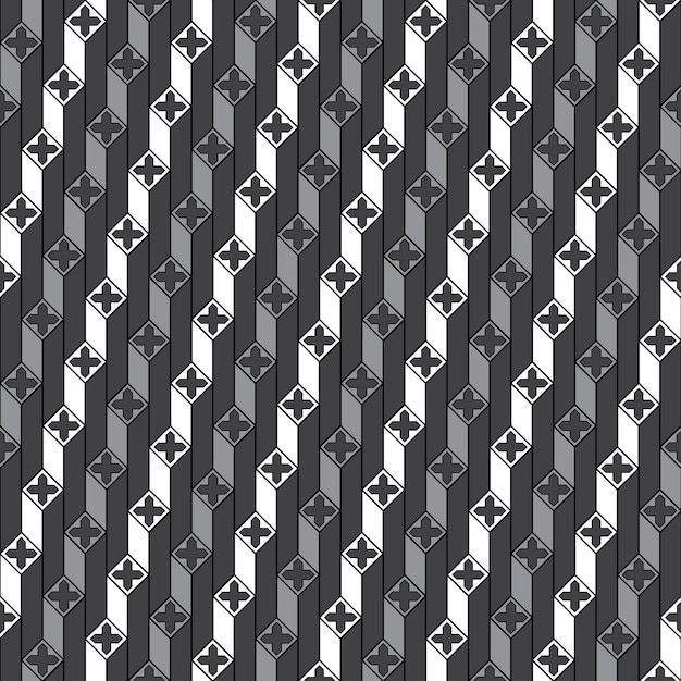 Geometric seamless pattern