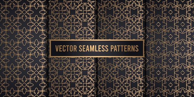 Geometric seamless pattern