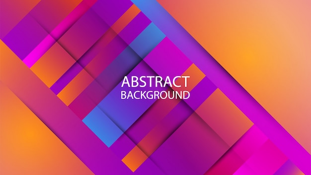 Geometric shape abstract background colorful gradient 