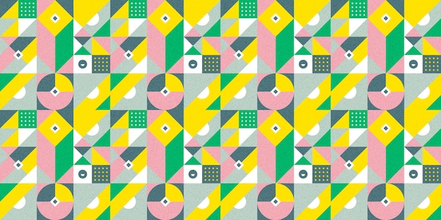 Geometric Shape Colorful Pattern for your online or printing background design element