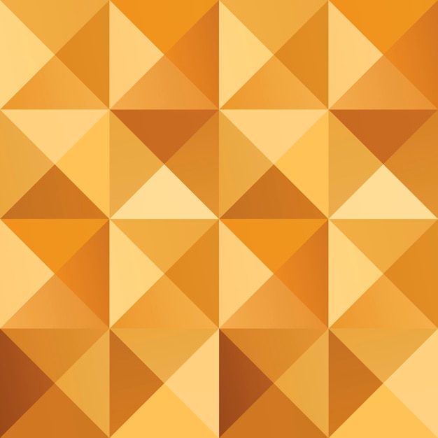 Geometric simple golden seamless abstract pattern