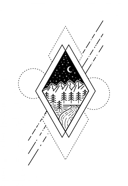 Geometric Tattoo Design