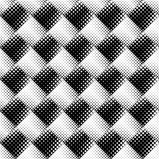 Geometrical abstract monochrome square pattern background design