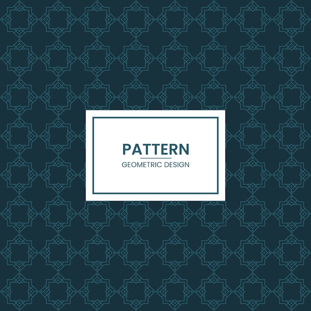 Geometrical shape seamless pattern