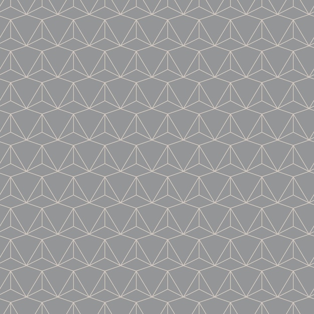 Geometrical vector seamless patterns on a gray background Modern illustrations for wallpapers flyers covers banners minimalistic ornaments backgrounds