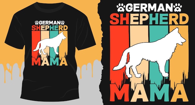 German Shepherd Mama